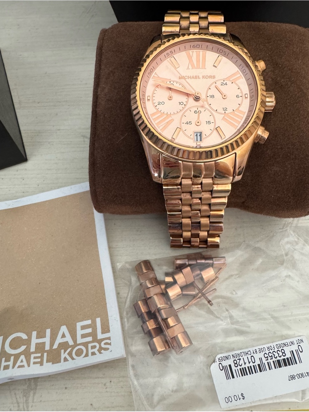 Rose Gold Michael Kors Women’s Wristwatch